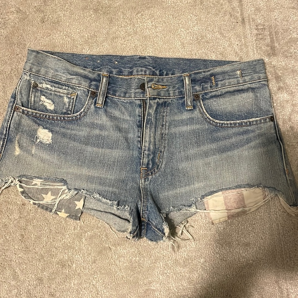 Denim & Supply Americana Cut-Off Denim Shorts